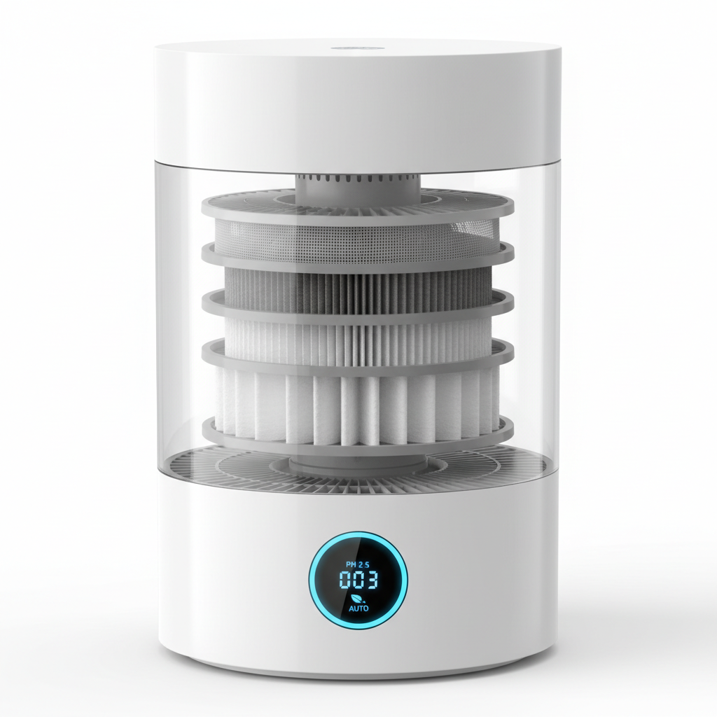 Air Purifier Filter Close-up