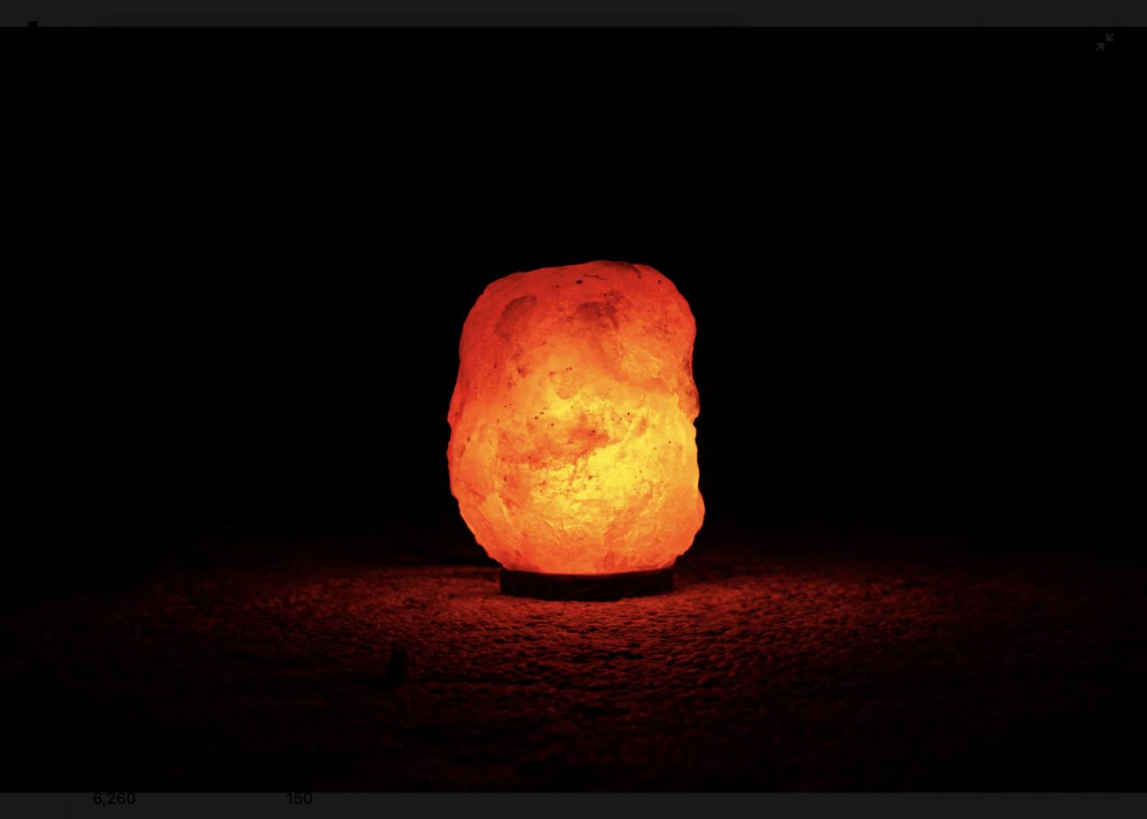 Himalayan Pink Salt Lamp – Natural Energy & Air Purifier