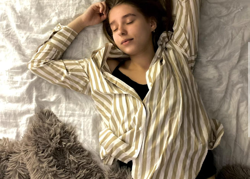 Organic Bamboo Sleep Set – Restorative Frequency Pajamas for Deep Sleep