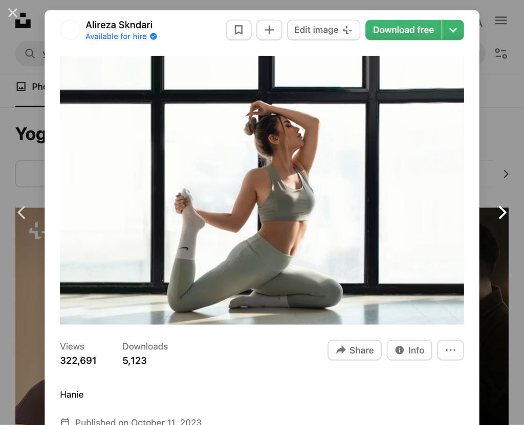 Organic Cotton Yoga Leggings – Sacral Chakra Flow Pants